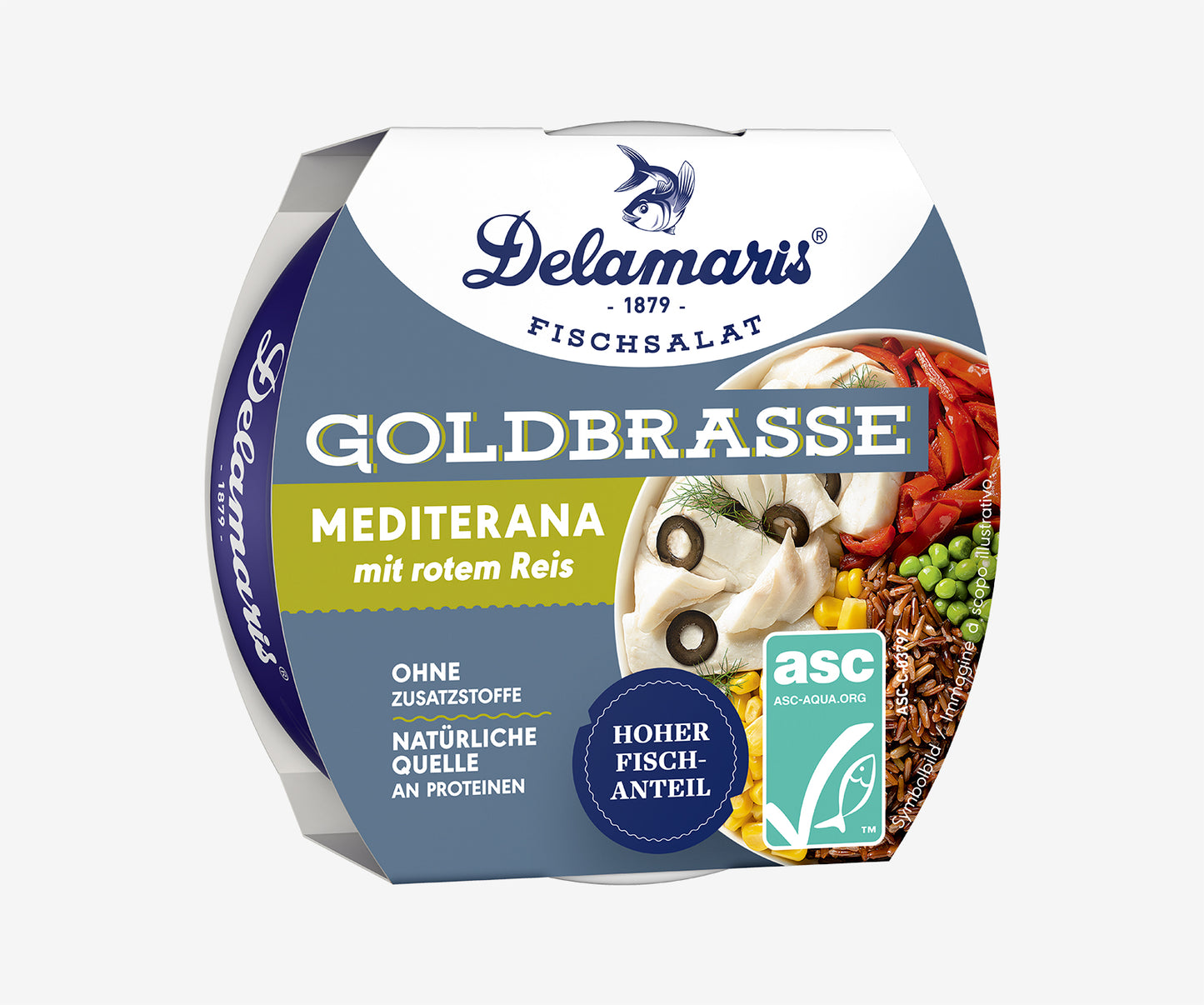 Delamaris Goldbrasse Mediterana mit rotem Reis 170g