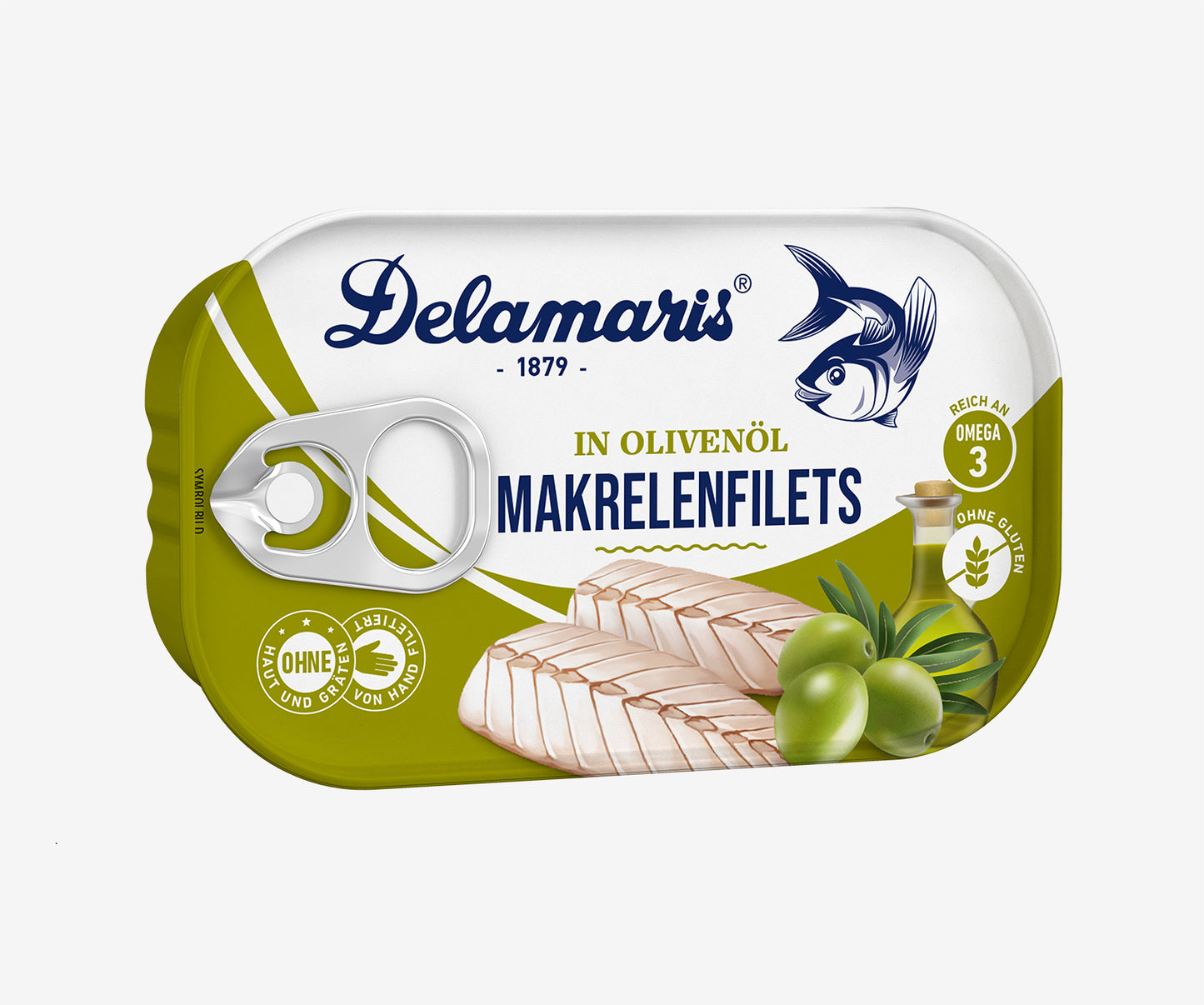 Delamaris Makrelenfilets in Olivenöl 125g