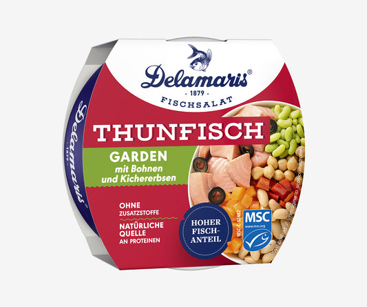 Delamaris Thunfisch Garden mit Kichererbsen 170g
