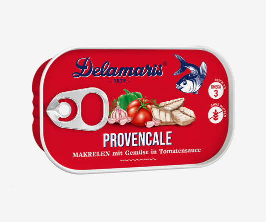 Delamaris Makrelen in Gemüse Provencale 125g