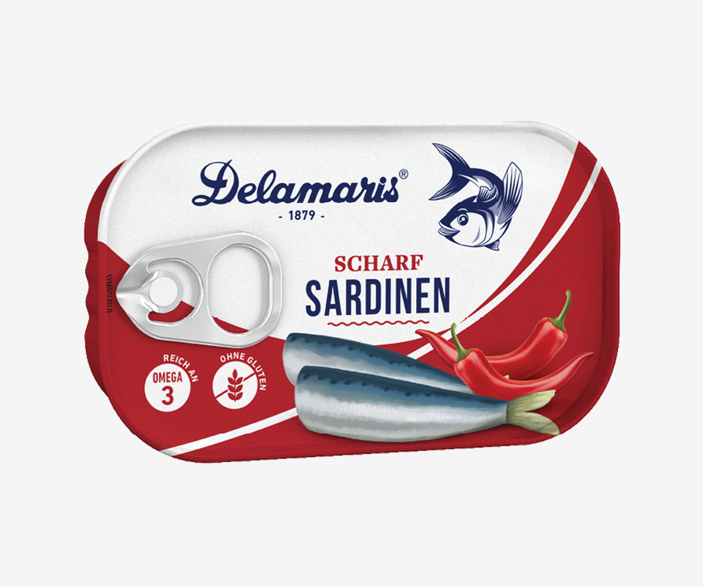 Delamaris Sardinen Scharf 90g