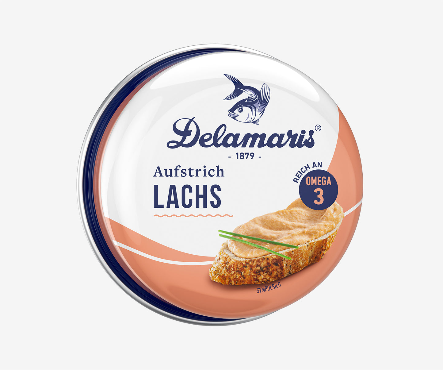 Delamaris Lachspastete 95g